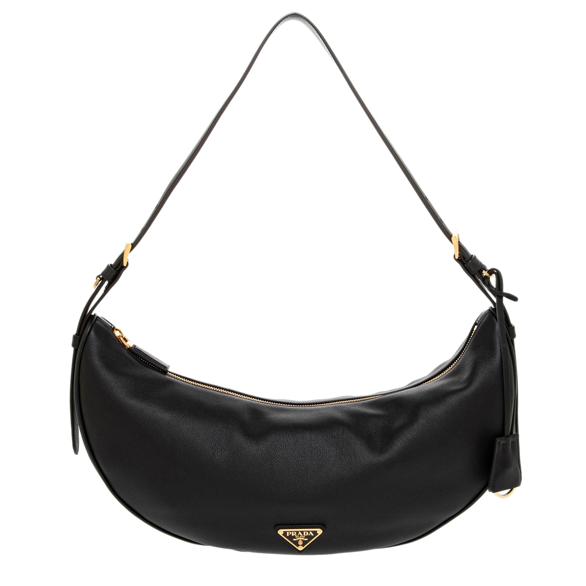 Prada Large Demi Lune Shoulder Bag
