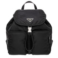 Prada Logo Backpack Black