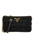 Prada Pocono Gauffre Chain Crossbody Bag