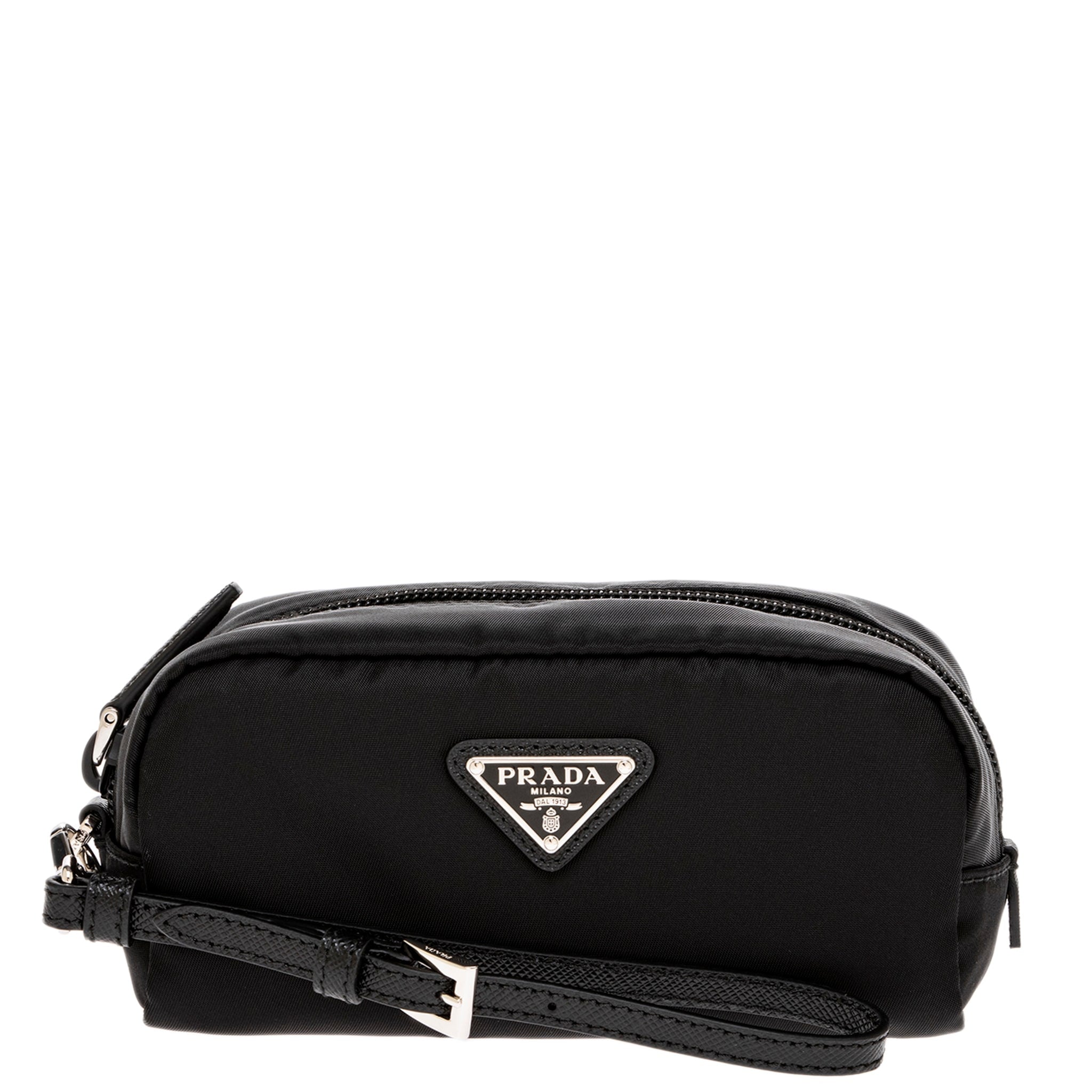 Prada Re Nylon Mini Pouch Black