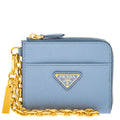Prada Saffiano Leather Zip Wallet