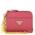 Prada Saffiano Leather Zip Wallet