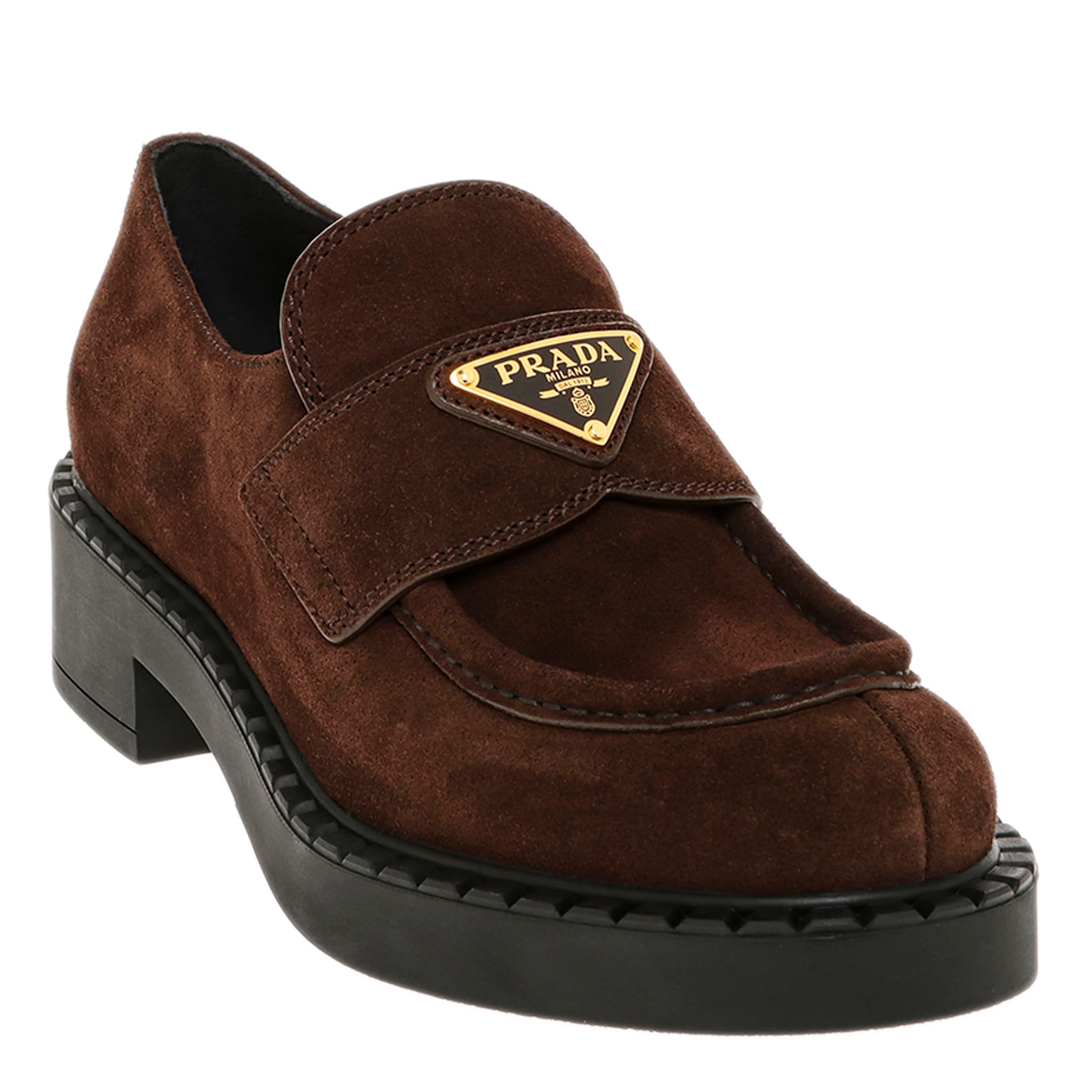 Prada Suede Loafers