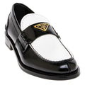 Prada Two Toned Brushed Leather Ankle Boots