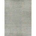 Prague Hand Knotted New Zealand Wool Aqua Area Rug 12 X 15
