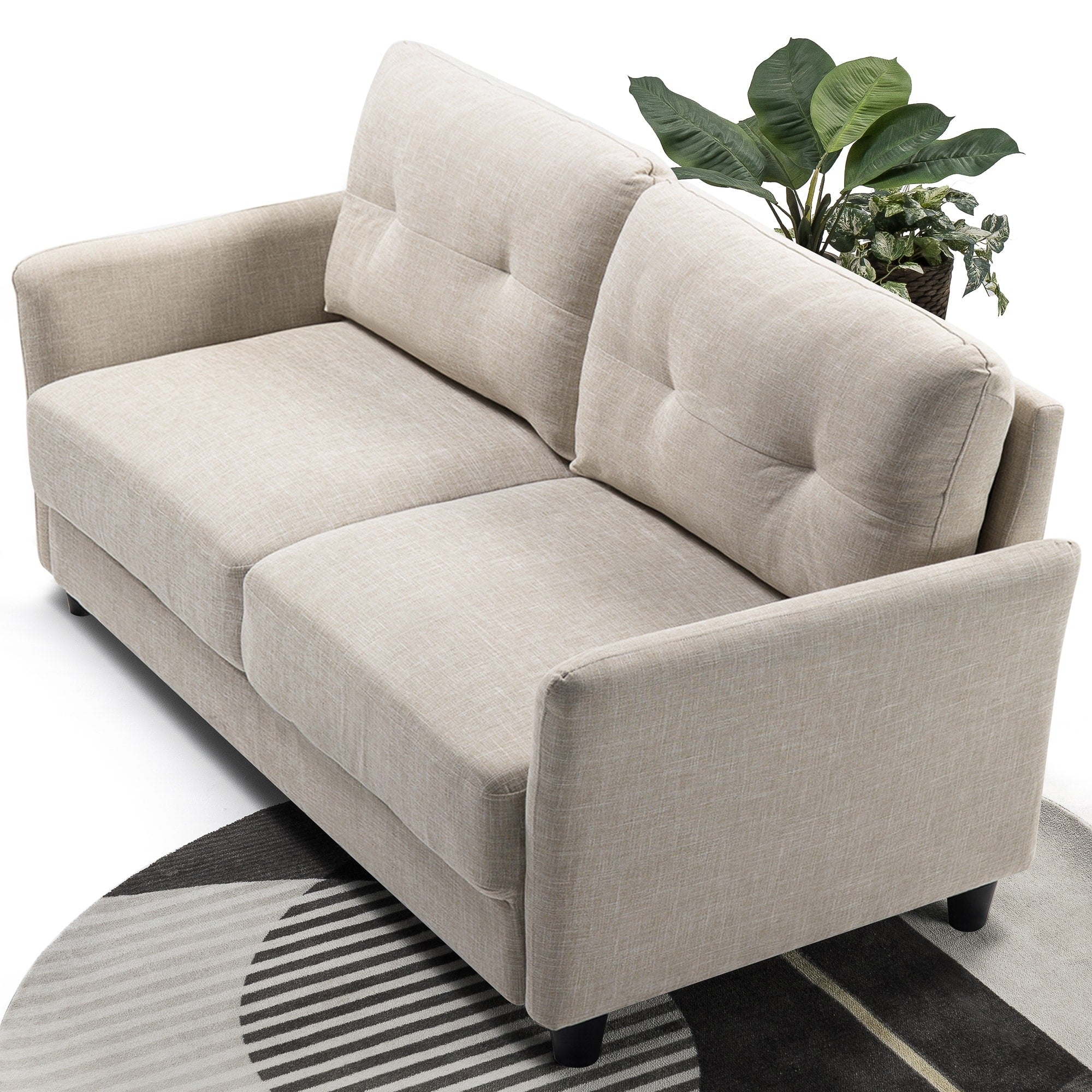 Priage By Zinus Contemporary Upholstered Sofa