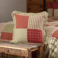 Prairie Winds 18 X 18 Patchwork Pillow