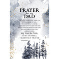 Prayer For My Dad Wood Plaque With Easel And Hanger 6 Inches X 9 Inches