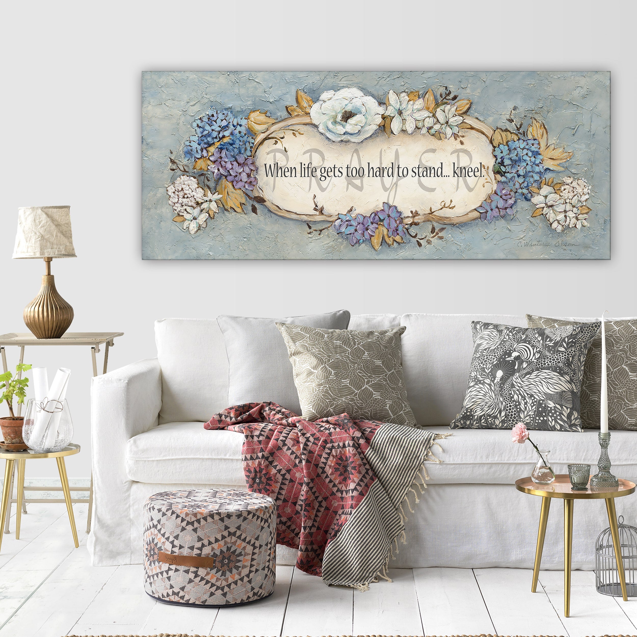 Wexford Home Prayer 3 Sizes Available Premium Gallery Wrapped Canvas