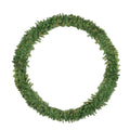 Pre Lit Buffalo Fir Commercial Artificial Christmas Wreath 6 Feet Clear Lights