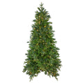 Pre Lit Led Mixed Colorado Pine Artificial Christmas Tree 9 Foot Clear Lights