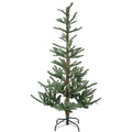 7.5 Pre Lit Layered Noble Fir Artificial Christmas Tree Warm Clear Led Lights