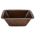 Premier Copper Products Rectangle Copper Prep Sink