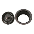 Premier Copper Products Deluxe 3.5 Inch Oil Rubbed Bronze Garbage Disposal Drain With Basket