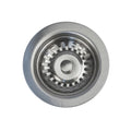 Premier Copper Products 3.5 Inch Kitchen Prep Bar Basket Strainer Drain Brushed Nickel