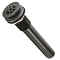 Premier Copper Products Non Overflow 1.5 Inch Oil Rubbed Bronze Grid Bathroom Sink Drain