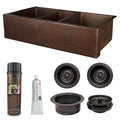 Premier Copper Products Ksp3_Katdb422210 Kitchen Sink And Drain Package