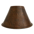 Hand Hammered Copper 7 Cone Pendant Light Shade