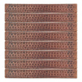 Premier Copper Products 1 Inch X 8 Inch Hammered Copper Tile Set Of 8