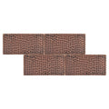 Premier Copper Products 3 Inch X 6 Inch Hammered Copper Tile Set Of 4