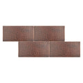 Premier Copper Products 4 Inch X 8 Inch Hammered Copper Tile Set Of 4