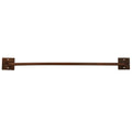 30 Inch Hand Hammered Copper Towel Bar