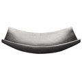 Premier Copper Products 18 Inch Rectangle Modern Slope Copper Sink In Nickel