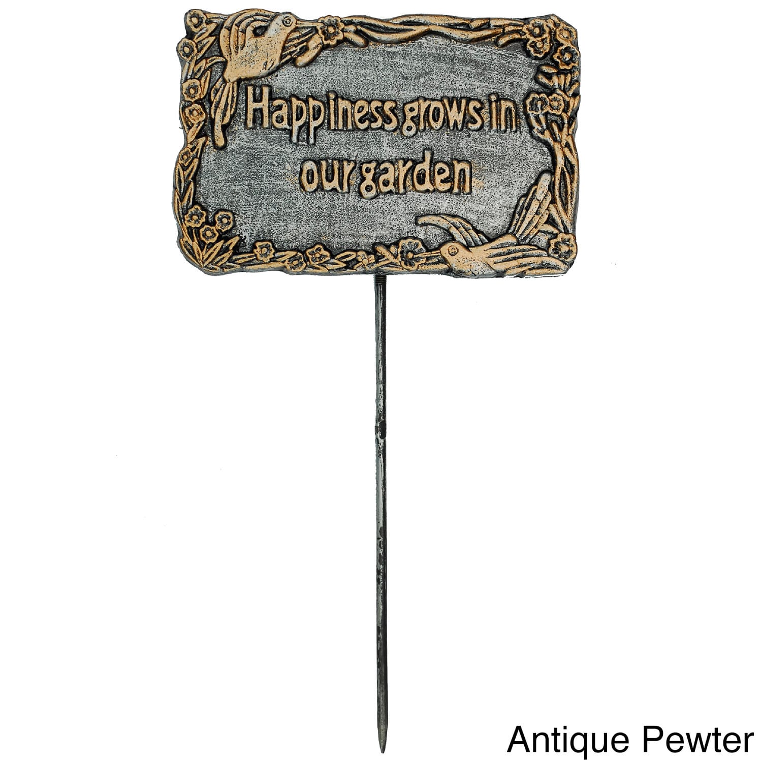 Premium Garden Marker Happiness Grows In Our Garden