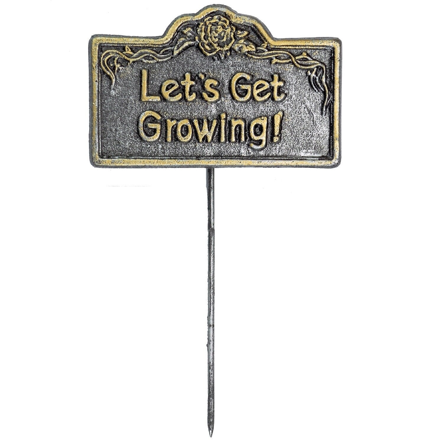 Premium Garden Marker Lets Get Growing