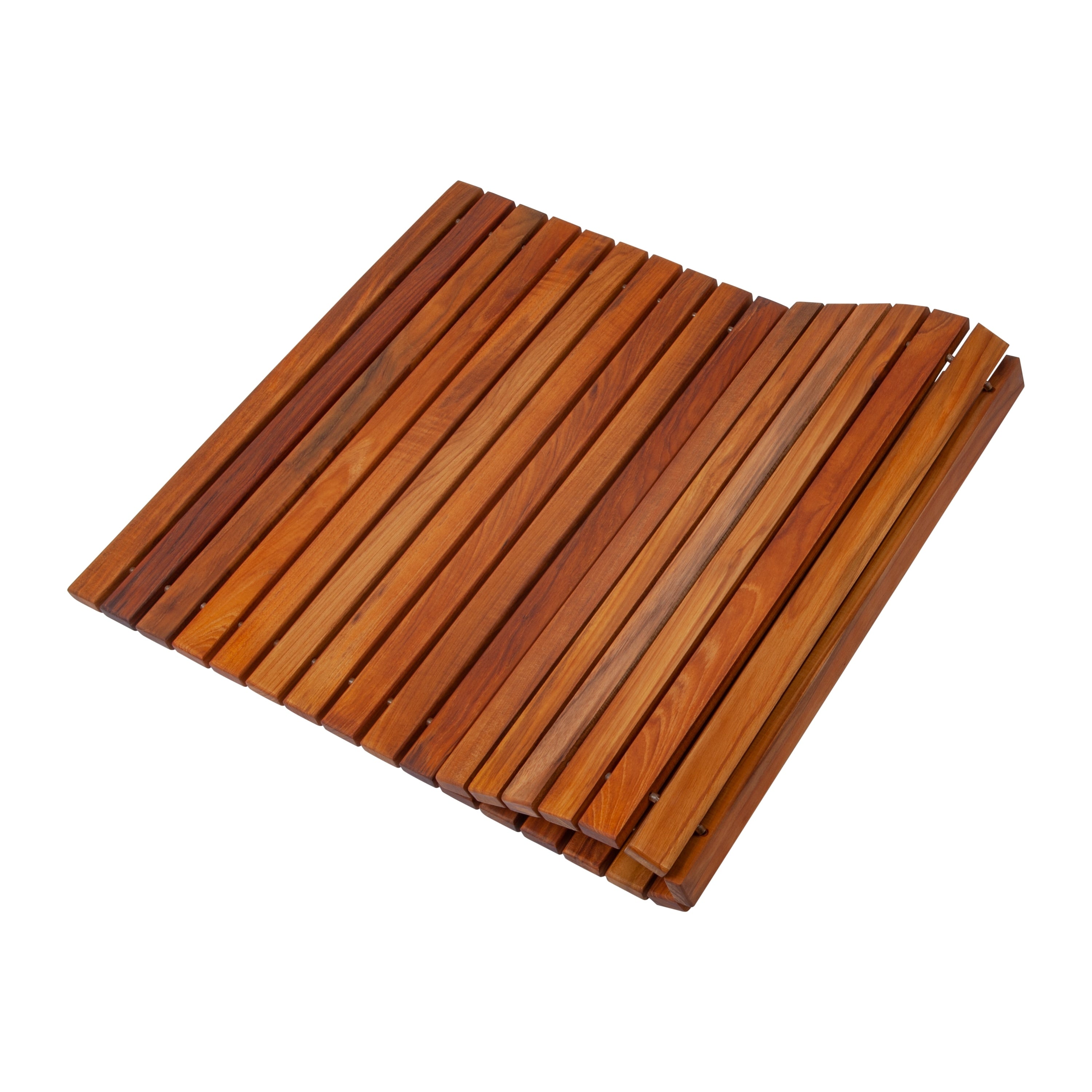 Premium Oiled Teak Wood String Tile 31.4 X19.6