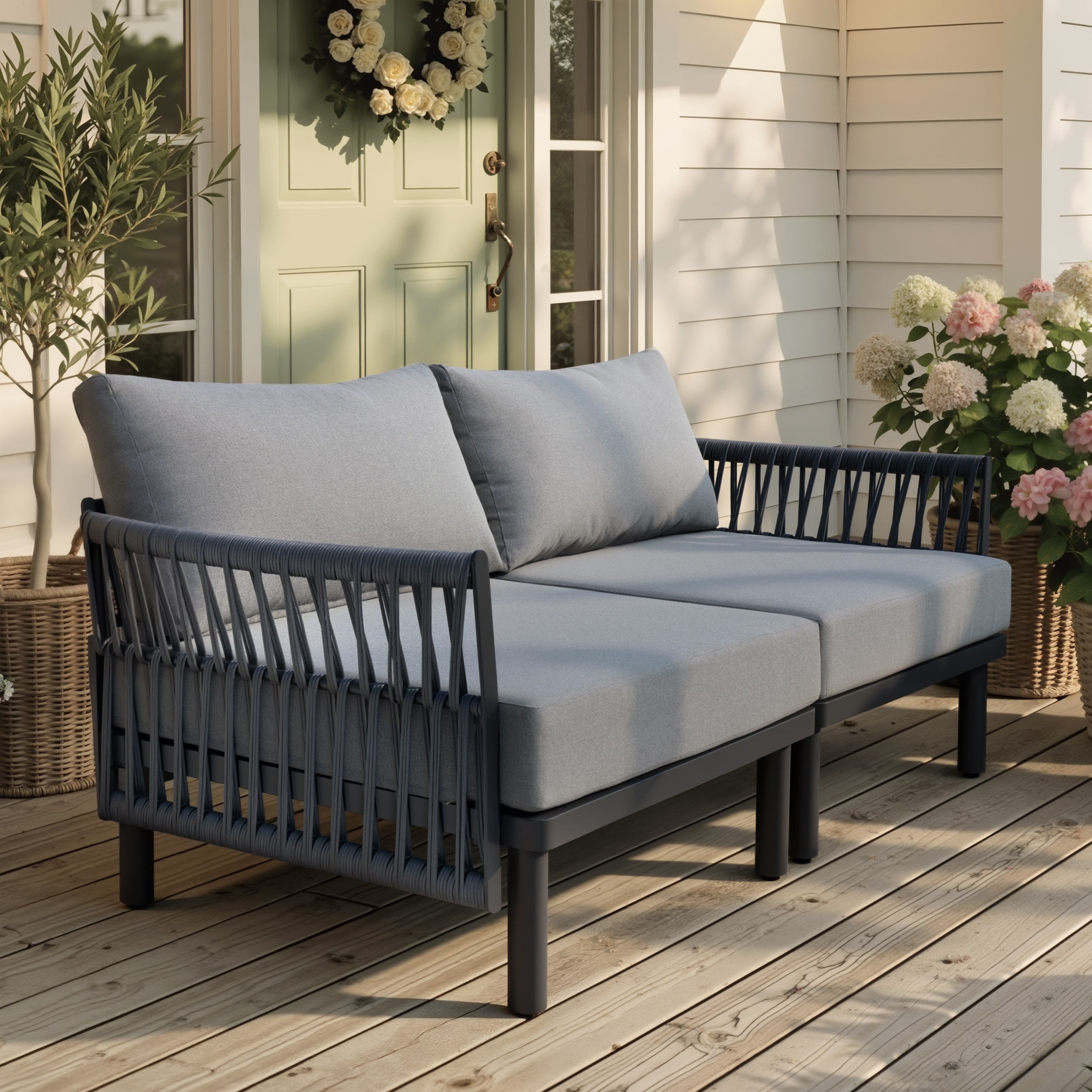 Sectional Sofa Set For Patio Outdoor Cushion Furniture Diy Free Combination