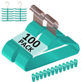 Premium Space Saving Velvet Hangers Holds Up To 10 Lbs Teal 50 Pack