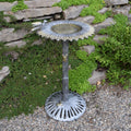 Premium Sunflower Bird Bath