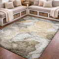 Premium Washable Super Soft Abstract Afton Dream Shag Rug