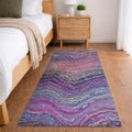 Premium Washable Super Soft Abstract Contemporary Dream Shag Rug