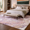 Premium Washable Super Soft Abstract Contemporary Dream Shag Rug