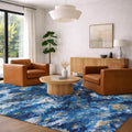Premium Washable Super Soft Abstract Contemporary Dream Shag Rug