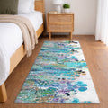 Premium Washable Super Soft Abstract Contemporary Dream Shag Rug