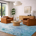 Premium Washable Super Soft Abstract Contemporary Dream Shag Rug