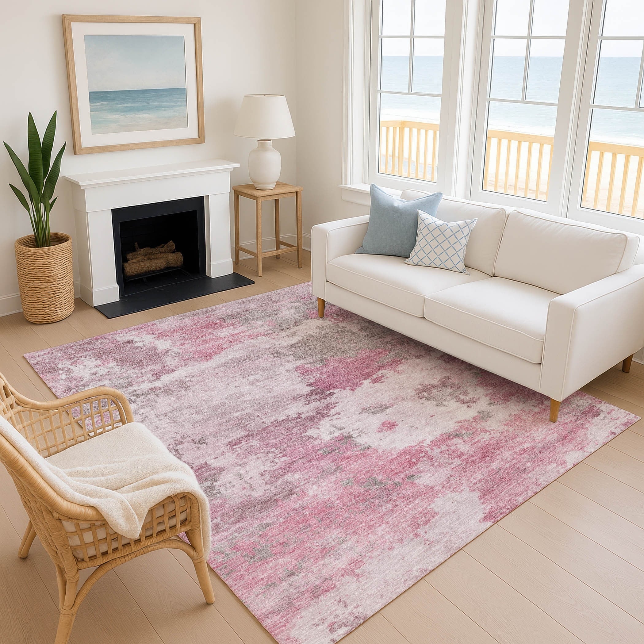 Premium Washable Super Soft Abstract Foley Mayfield Rug