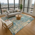 Premium Washable Super Soft Abstract Lisle Mayfield Rug