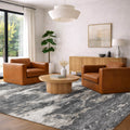 Premium Washable Super Soft Abstract Lynd Dream Shag Rug