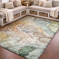 Premium Washable Super Soft Abstract Modern Dream Shag Rug