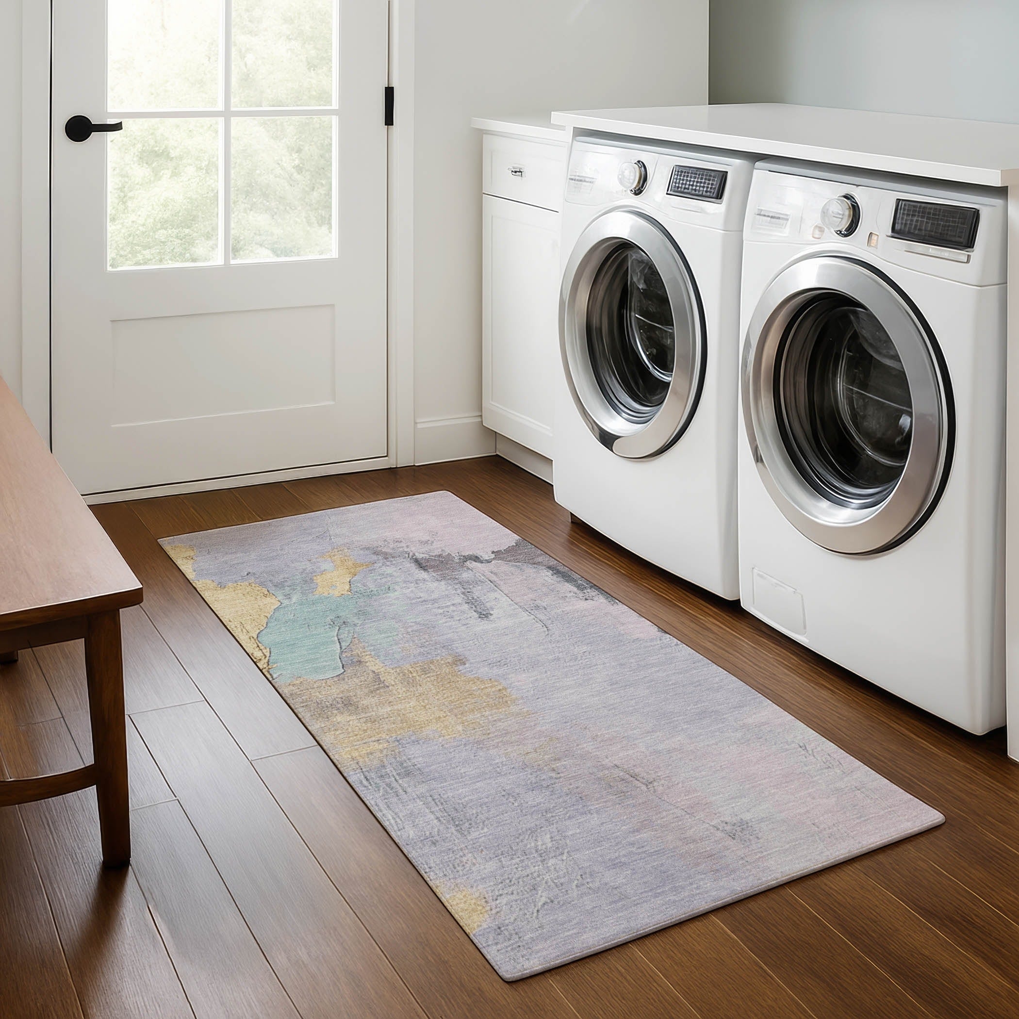 Premium Washable Super Soft Abstract Modern Mayfield Rug