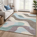 Premium Washable Super Soft Abstract Morgan Mayfield Rug
