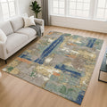 Premium Washable Super Soft Abstract Randall Mayfield Rug
