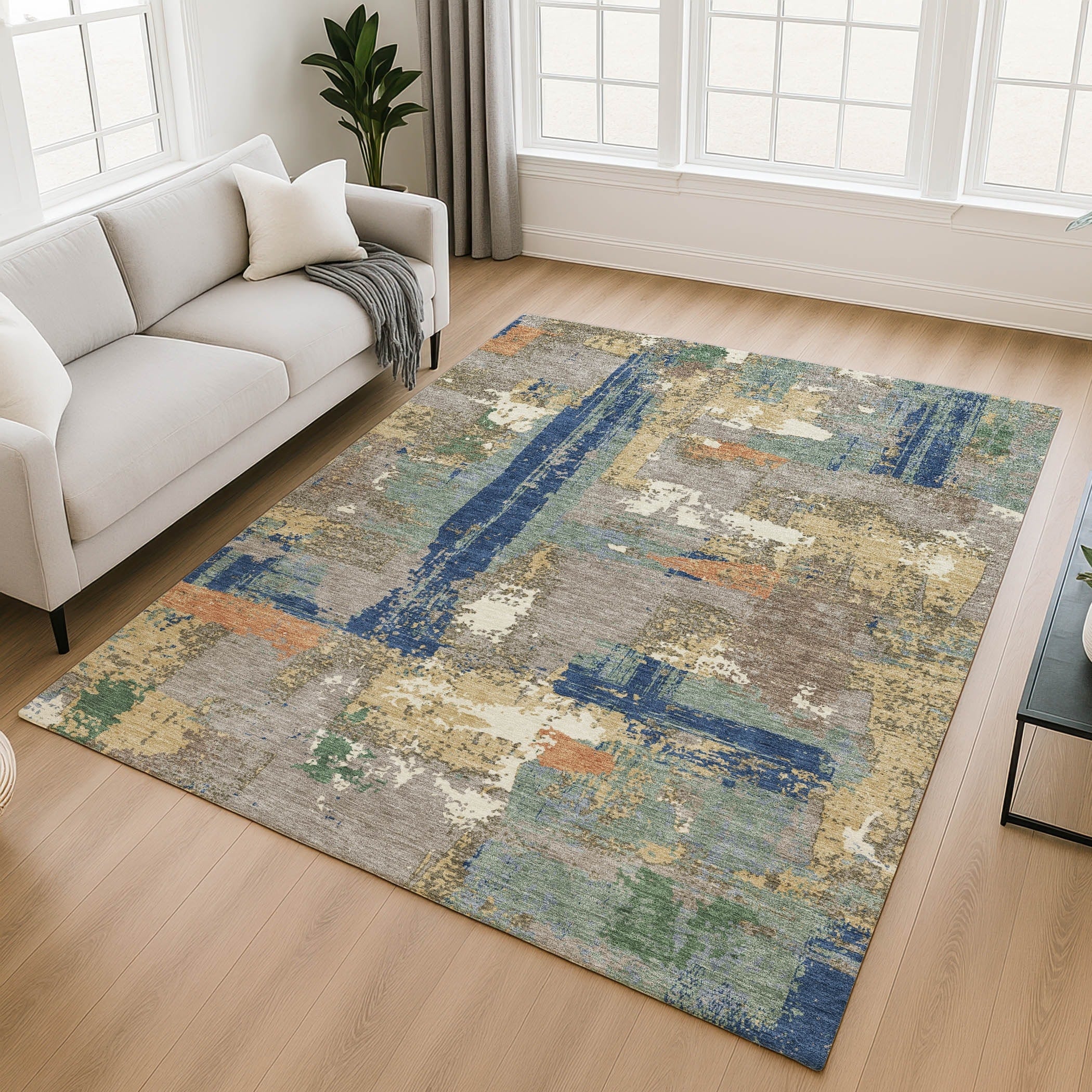 Premium Washable Super Soft Abstract Randall Mayfield Rug