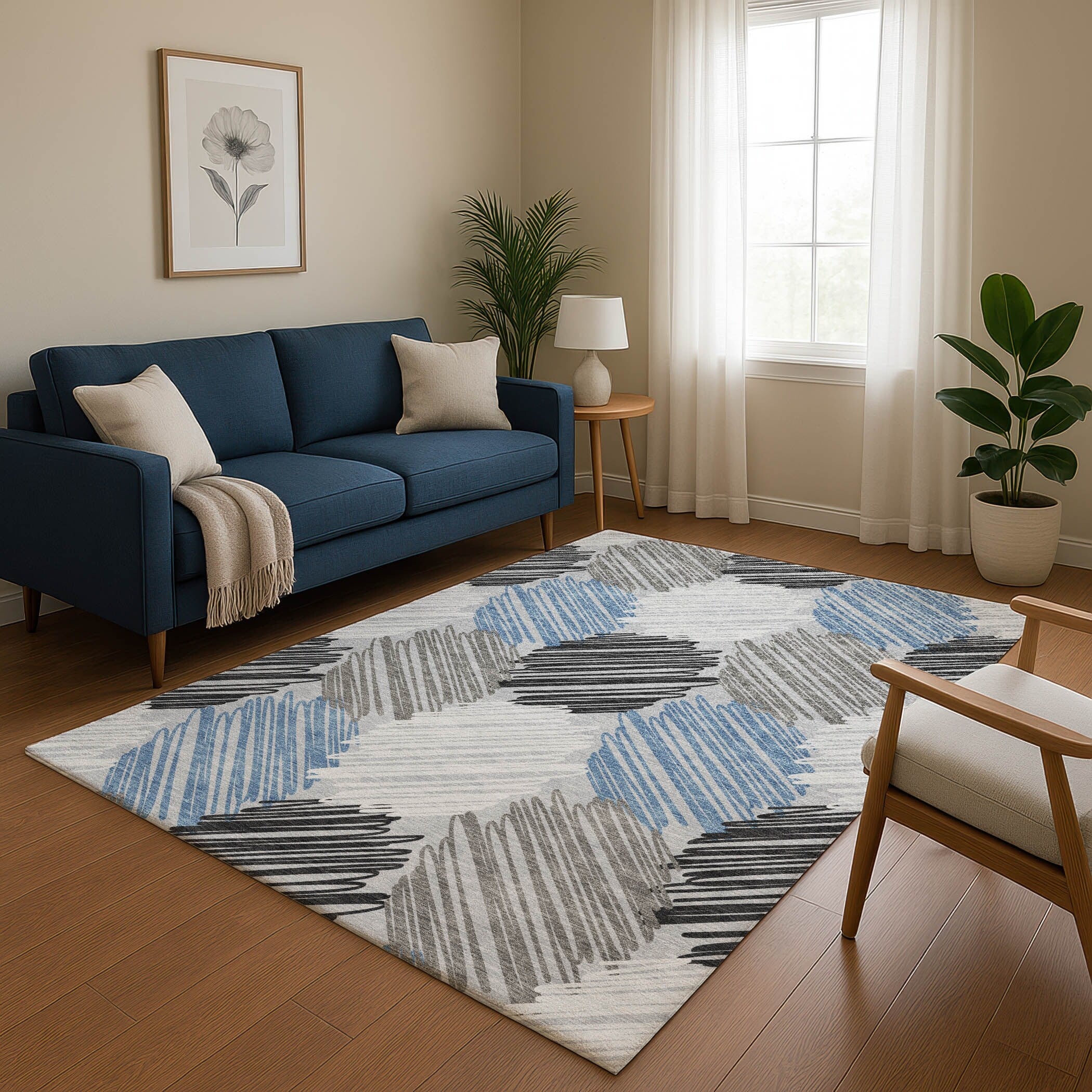 Premium Washable Super Soft Casual Contemporary Mayfield Rug