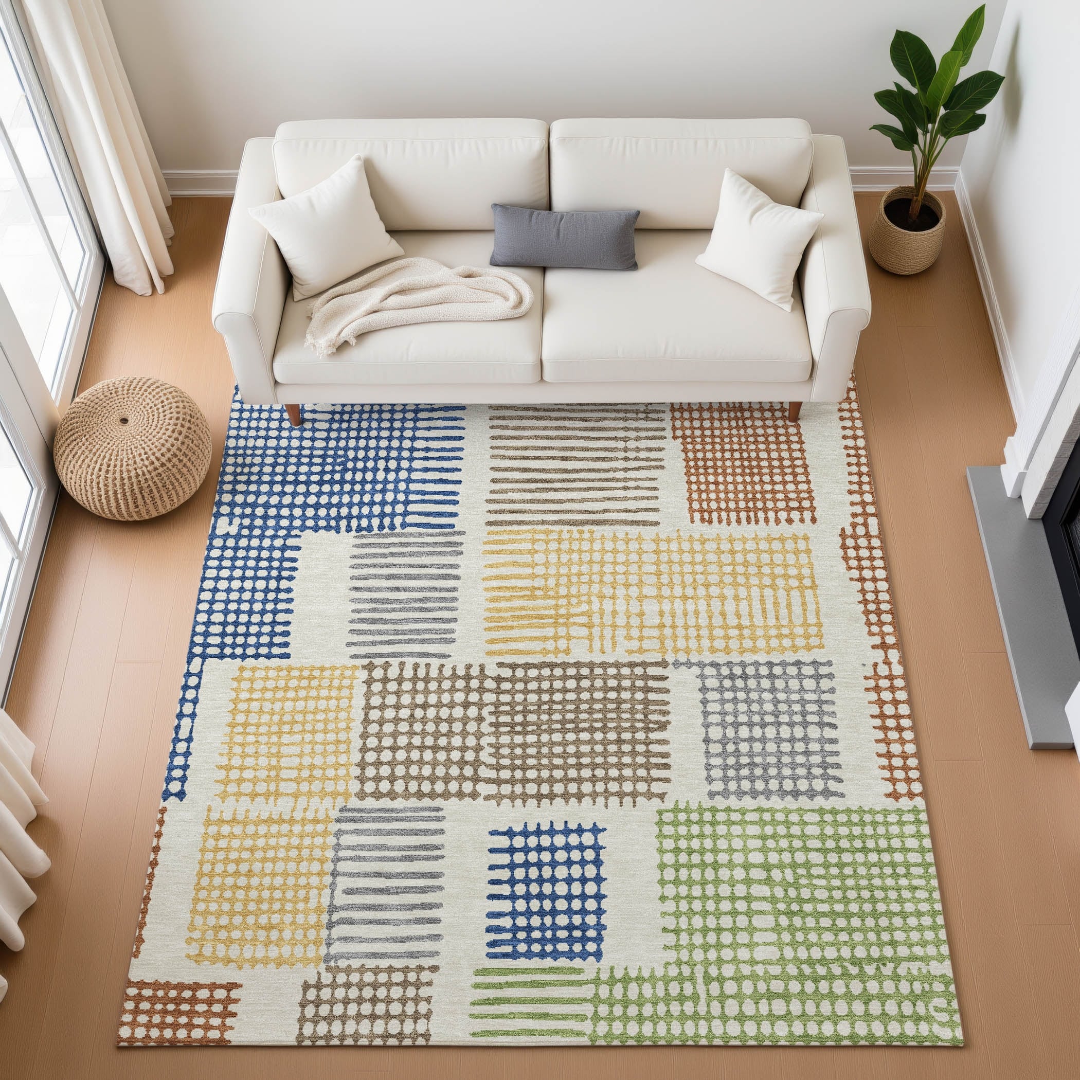 Premium Washable Super Soft Casual Modern Mayfield Rug