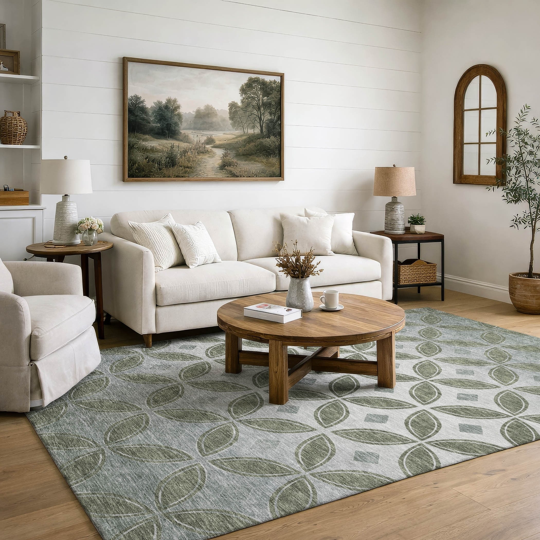Premium Washable Super Soft Chic Tulare Mayfield Rug